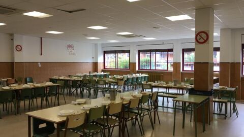 Comedor del colegio Ciudad de Zaragoza 