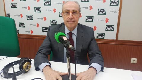 Mariano León durante la entrevista en Onda Cero Ciudad Real