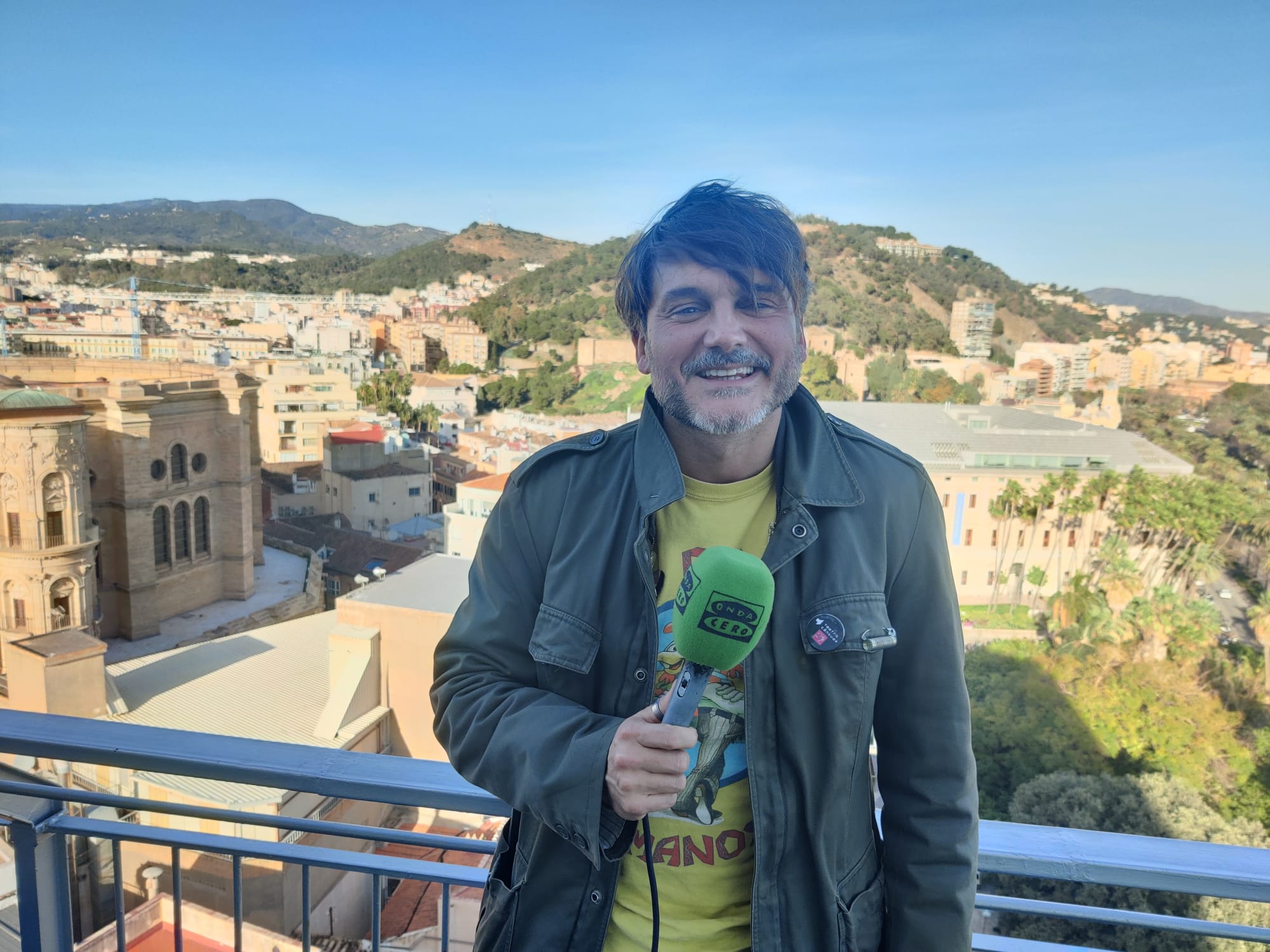 Salva Reina: "Me encantó poder decir en la película Málaga tiene una luz especial" Salva Reina: "Me encantó poder decir en la película Málaga tiene una luz especial"