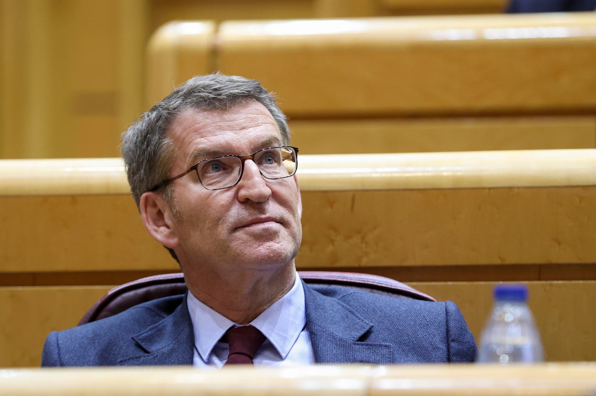 Feijóo advierte de la imposibilidad de sostener el sistema de pensiones "si no se crean 1,7 millones de puestos de trabajo" Feijóo advierte de la imposibilidad de sostener el sistema de pensiones "si no se crean 1,7 millones de puestos de trabajo"