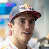 El piloto de Honda en MotoGP Marc Márquez El piloto de Honda en MotoGP Marc Márquez