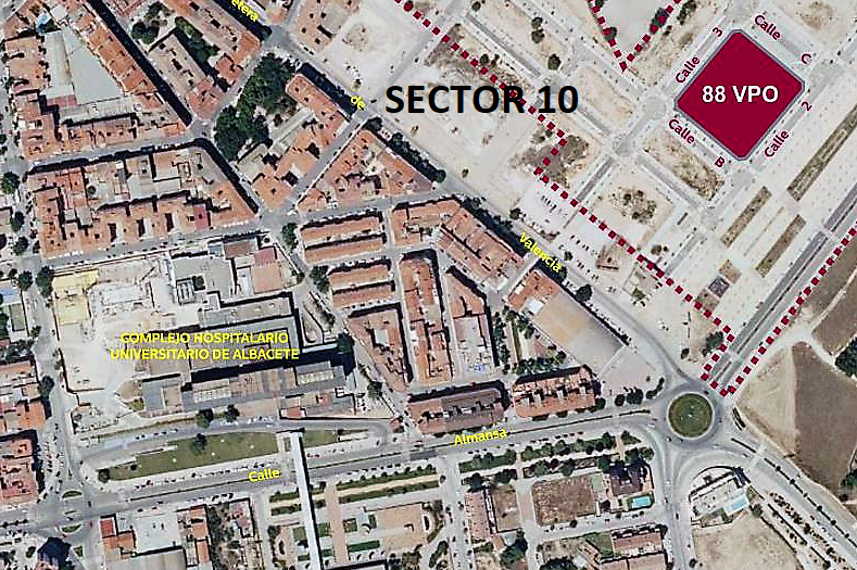 Comienza la construcción de las 88 viviendas de promoción pública del nuevo barrio del Sector 10 Comienza la construcción de las 88 viviendas de promoción pública del nuevo barrio del Sector 10
