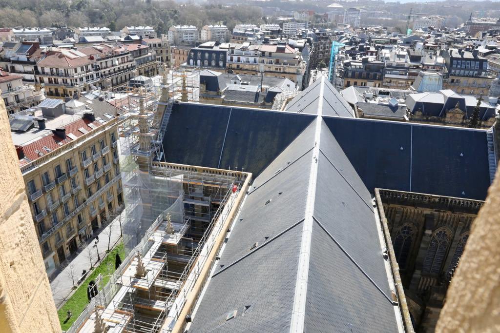 La Catedral del Buen Pastor estará restaurada tras el verano La Catedral del Buen Pastor estará restaurada tras el verano