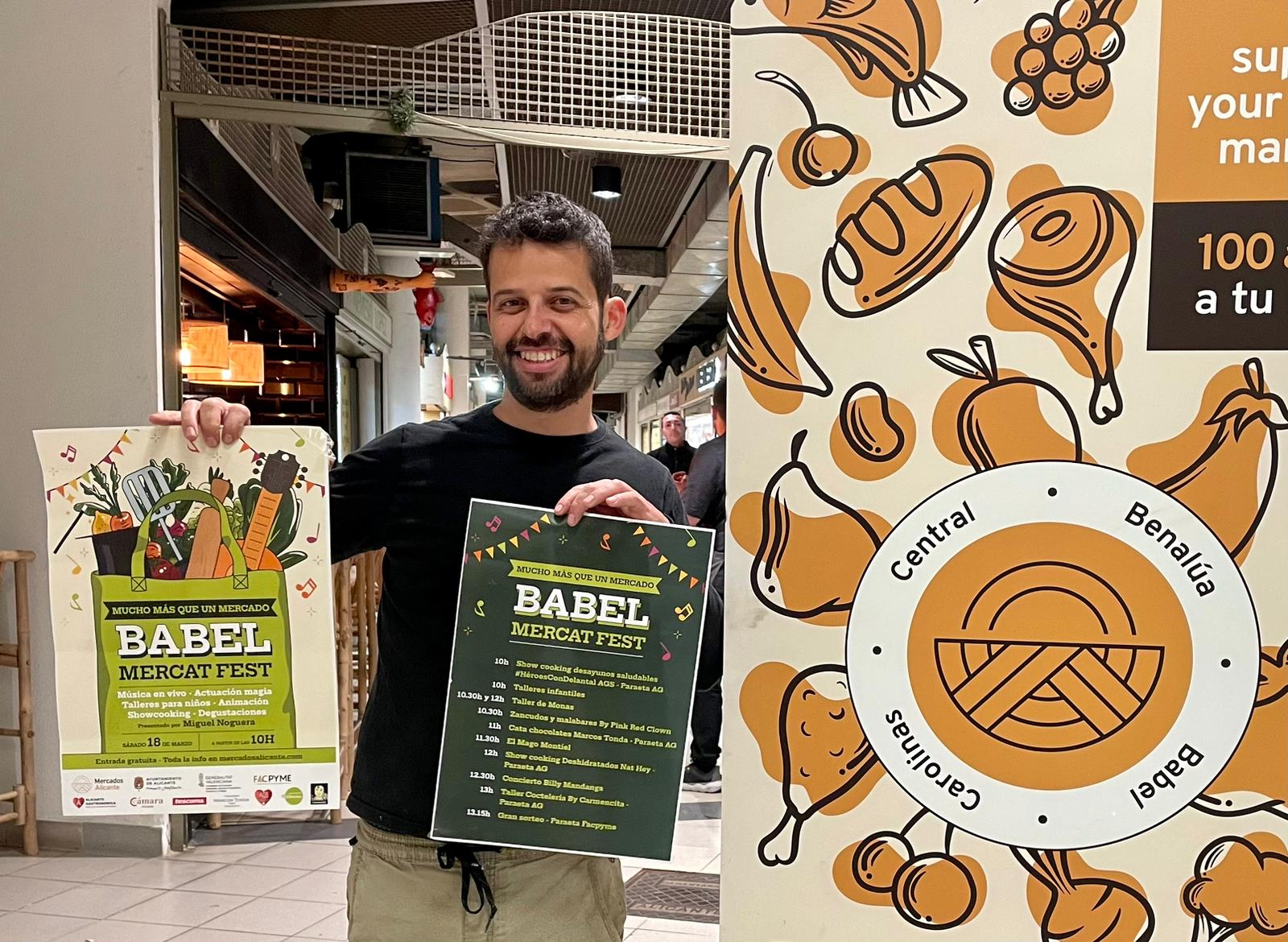 El mercado de Babel de Alicante celebra este sábado el festival 'Babel Mercat Fest' con música, magia y gastronomía El mercado de Babel de Alicante celebra este sábado el festival 'Babel Mercat Fest' con música, magia y gastronomía