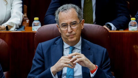 Enrique Ossorio en la Asamblea de Madrid