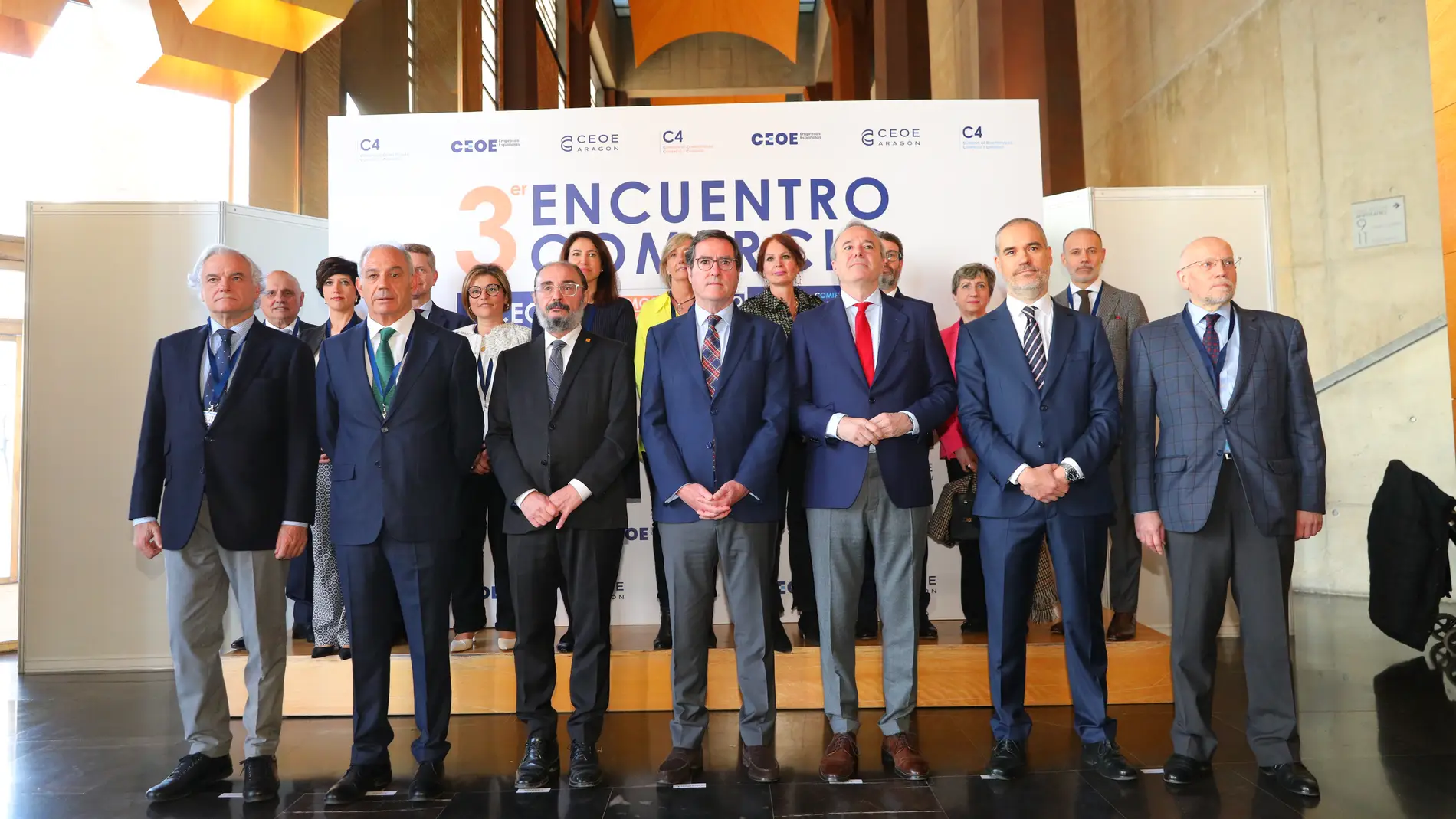 El III Encuentro Comercio C4-CEOE se ha celebrado en el Auditorio de Zaragoza