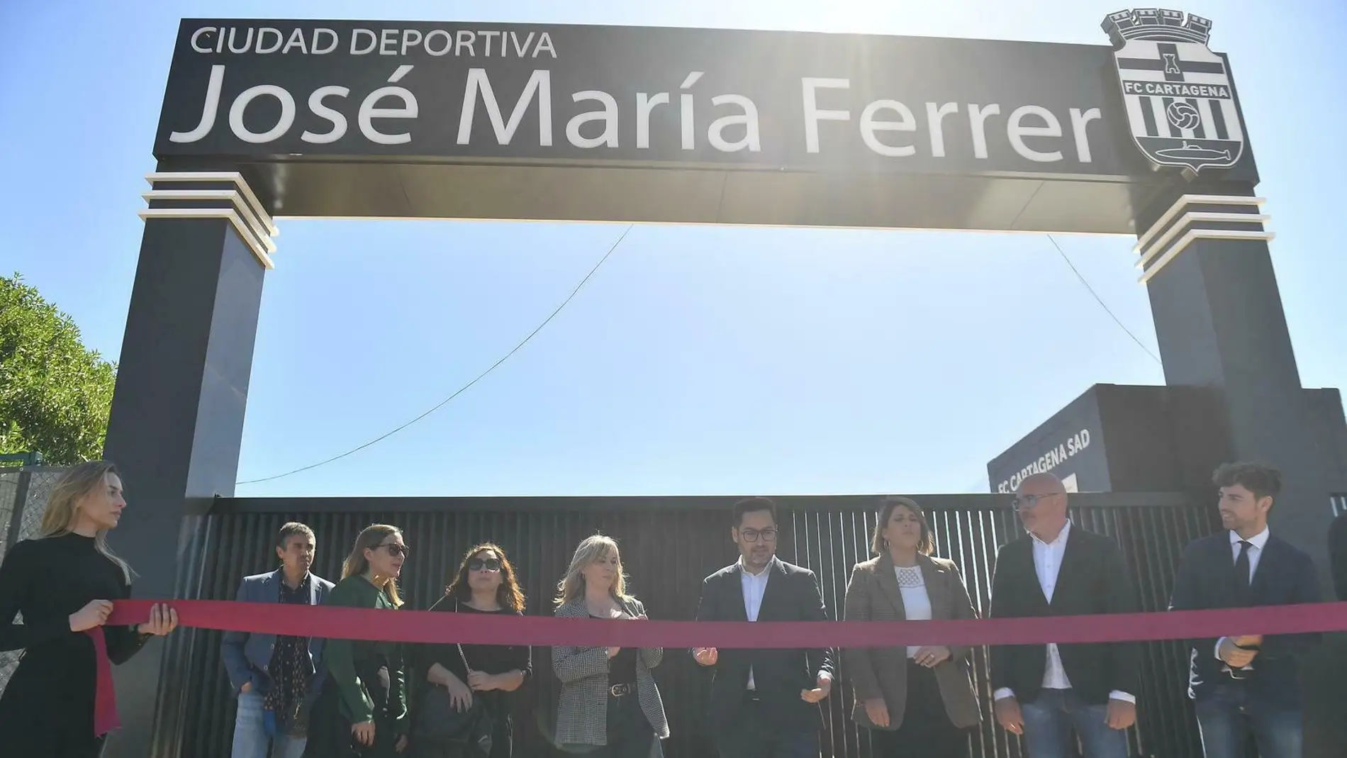 El FC Cartagena presenta la Ciudad Deportiva José María Ferrer