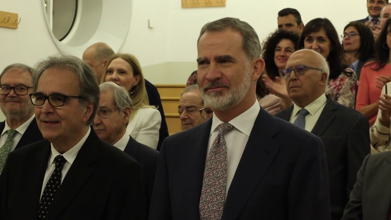 El rey, en su facultad 30 años después: "Tuvimos un gran pívot" El rey, en su facultad 30 años después: "Tuvimos un gran pívot"