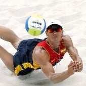 Voley playa Javier Bosma