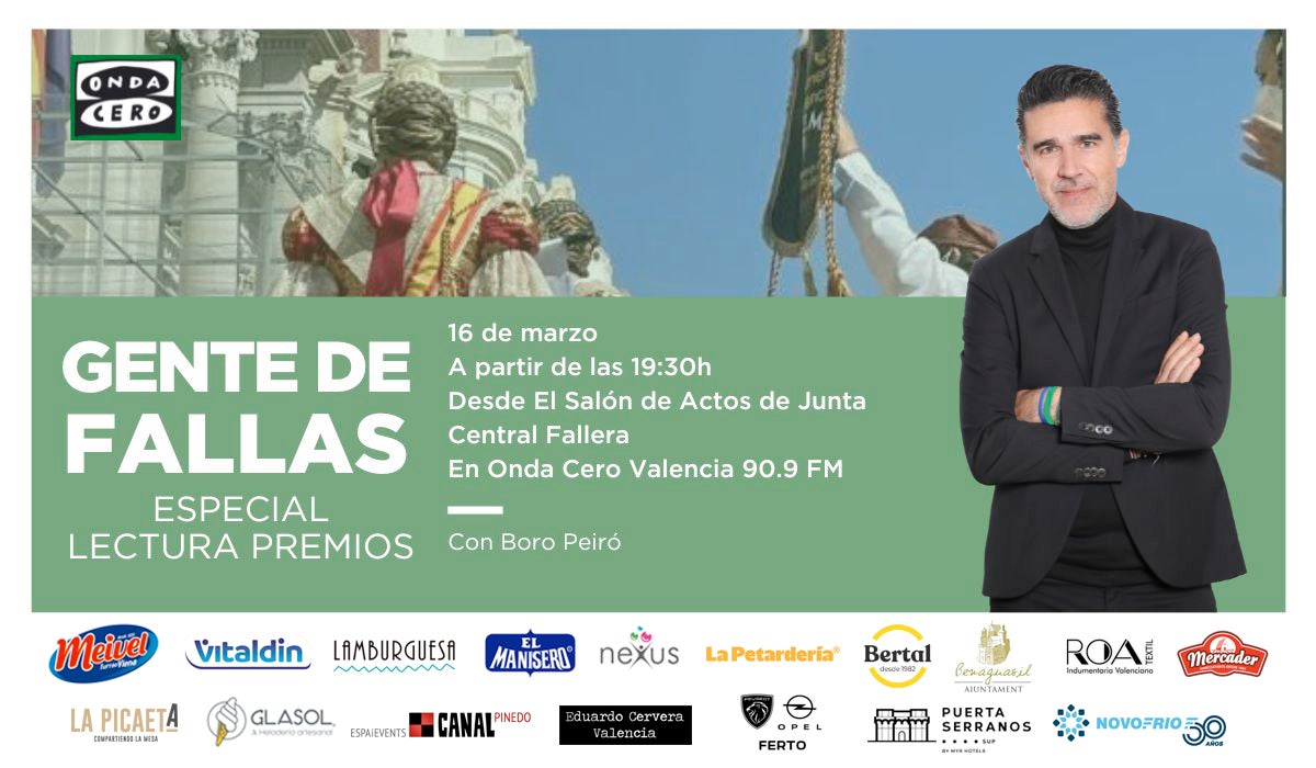 Gente de Fallas 16/03/2023 Gente de Fallas 16/03/2023