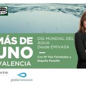Más de Uno Valencia desde emivasa con motivo del día mundial del agua