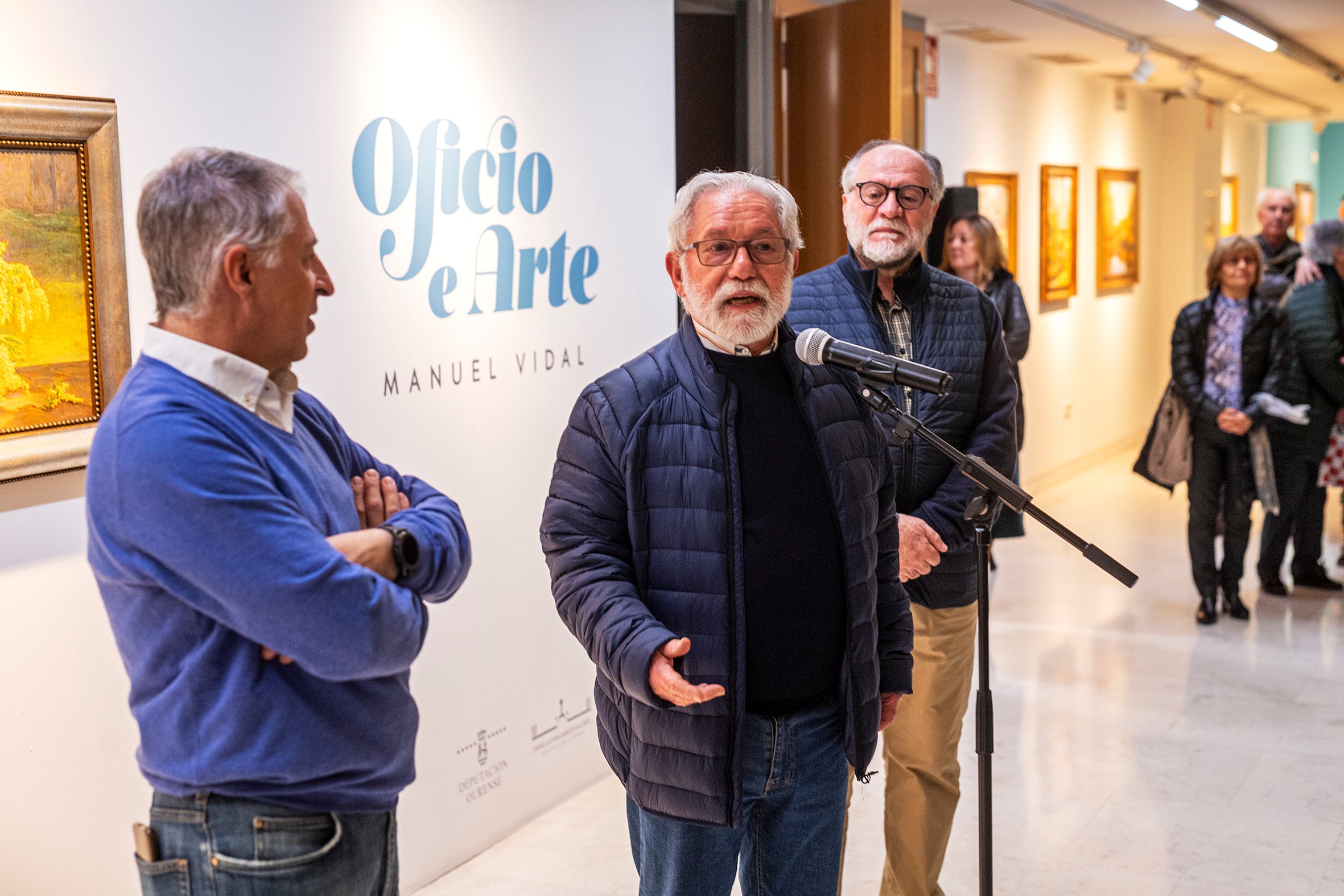 Inauguración da exposición "Oficio e arte" Inauguración da exposición "Oficio e arte"