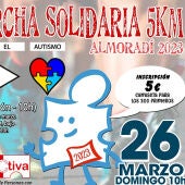 Almoradí presenta su III marcha solidaria en apoyo a la asociación de autismo 