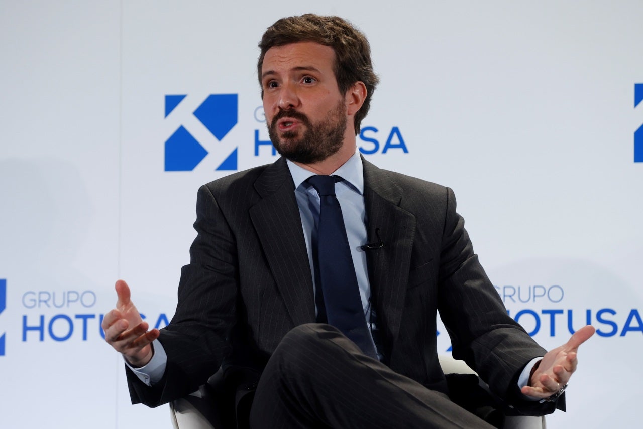 Pablo Casado declara ante un juzgado de Barcelona por presuntas injurias sobre el catalán en escuelas Pablo Casado declara ante un juzgado de Barcelona por presuntas injurias sobre el catalán en escuelas