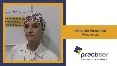 M&aacute;rjori Vilagr&aacute;n, periodoncista en Practiser