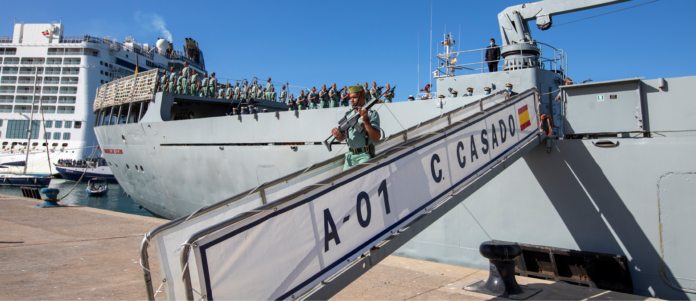 El muelle Adosado al Dique de Levante del Puerto de Málaga volverá a acoger el desembarco de La Legión El muelle Adosado al Dique de Levante del Puerto de Málaga volverá a acoger el desembarco de La Legión