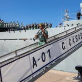 El muelle Adosado al Dique de Levante del Puerto de Málaga volverá a acoger el desembarco de La Legión El muelle Adosado al Dique de Levante del Puerto de Málaga volverá a acoger el desembarco de La Legión