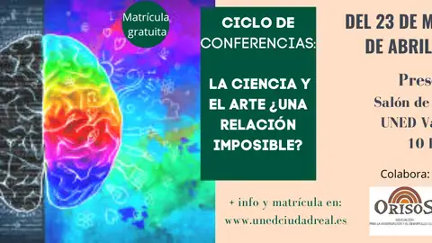 Conferencias Arte y Ciencia en la UNED de Valdepeñas Conferencias Arte y Ciencia en la UNED de Valdepeñas