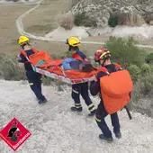 bomberos alicante rescate relleu senderista bomberos alicante rescate relleu senderista
