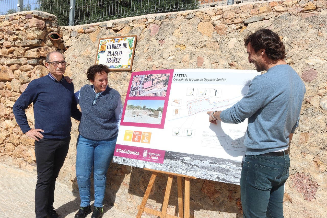 Onda ampliará la zona deportiva de Artesa con nuevas máquinas biosaludables y espacios de descanso Onda ampliará la zona deportiva de Artesa con nuevas máquinas biosaludables y espacios de descanso