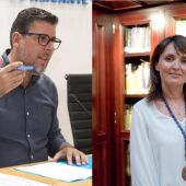 Julia Parra y Javier Gutiérrez renuncian a sus competencias en la Diputación de Alicante