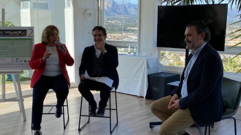 Visita de Colomer a Alfaz del Pi