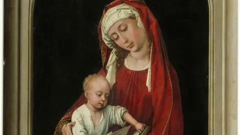 La Virgen con el Niño, cuadro de Rogier Van der Weyden La Virgen con el Niño, cuadro de Rogier Van der Weyden