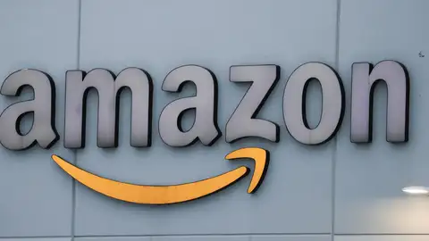 El logo de Amazon. El logo de Amazon.