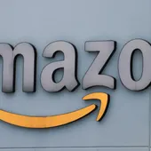 El logo de Amazon. El logo de Amazon.