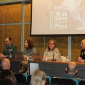 Herreros y Olmedo en la inauguración de las jornadas Herreros y Olmedo en la inauguración de las jornadas