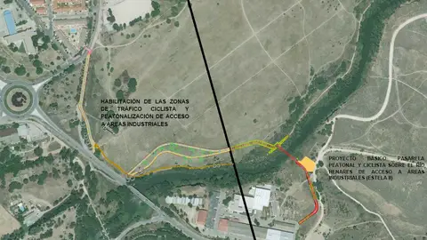 Proyecto de pasarela peatonal y ciclista de acceso al Parque de los Cerros del Ayuntamiento de Alcalá de Henares El Ayuntamiento de Alcalá está pendiente del visto bueno de la Comunidad de Madrid al proyecto de pasarela peatonal y ciclista de acceso al Parque de los Cerros