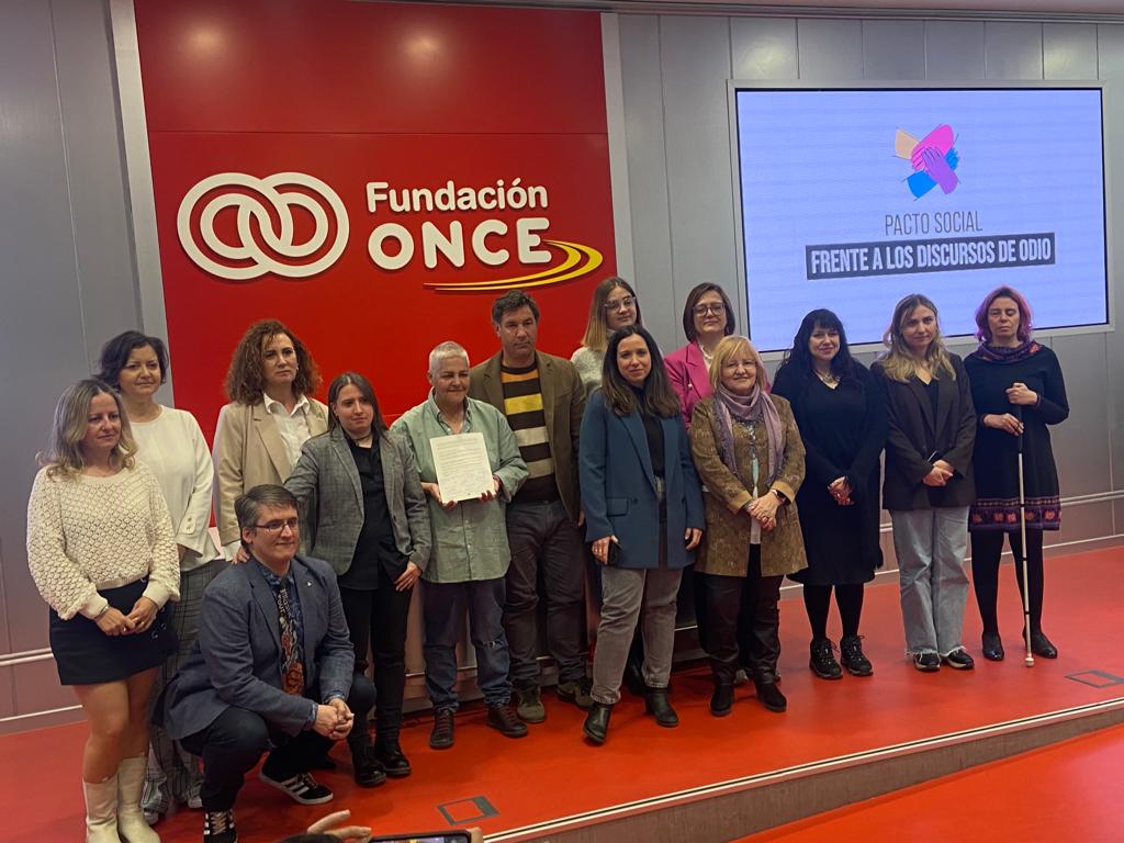 Firmado el Pacto Social frente a los discursos y delitos de odio Firmado el Pacto Social frente a los discursos y delitos de odio