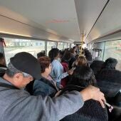 Iniciativa Porteña denuncia frecuencias escasas de autobús en Fallas