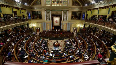 Imagen de archivo del Congreso de los Diputados. Imagen de archivo del Congreso de los Diputados.