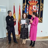 Alberto Camacho, María Ángeles Herreros y Eva Masías Alberto Camacho, María Ángeles Herreros y Eva Masías