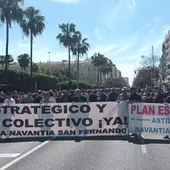 La manifestación salió de la avenida de Andalucía La manifestación salió de la avenida de Andalucía