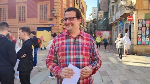 El concejal del PSOE en el Ayuntamiento de Oviedo, Diego Vali&ntilde;o. - EUROPA PRESS