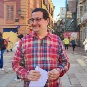 El concejal del PSOE en el Ayuntamiento de Oviedo, Diego Valiño. - EUROPA PRESS