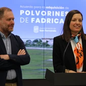La alcaldesa, Patricia Cavada, y el concejal de Presidencia, Conrado Rodríguez La alcaldesa, Patricia Cavada, y el concejal de Presidencia, Conrado Rodríguez