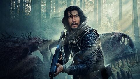 El actor Adam Driver en una imagen promocional de la pel&iacute;cula de dinosaurios '65'