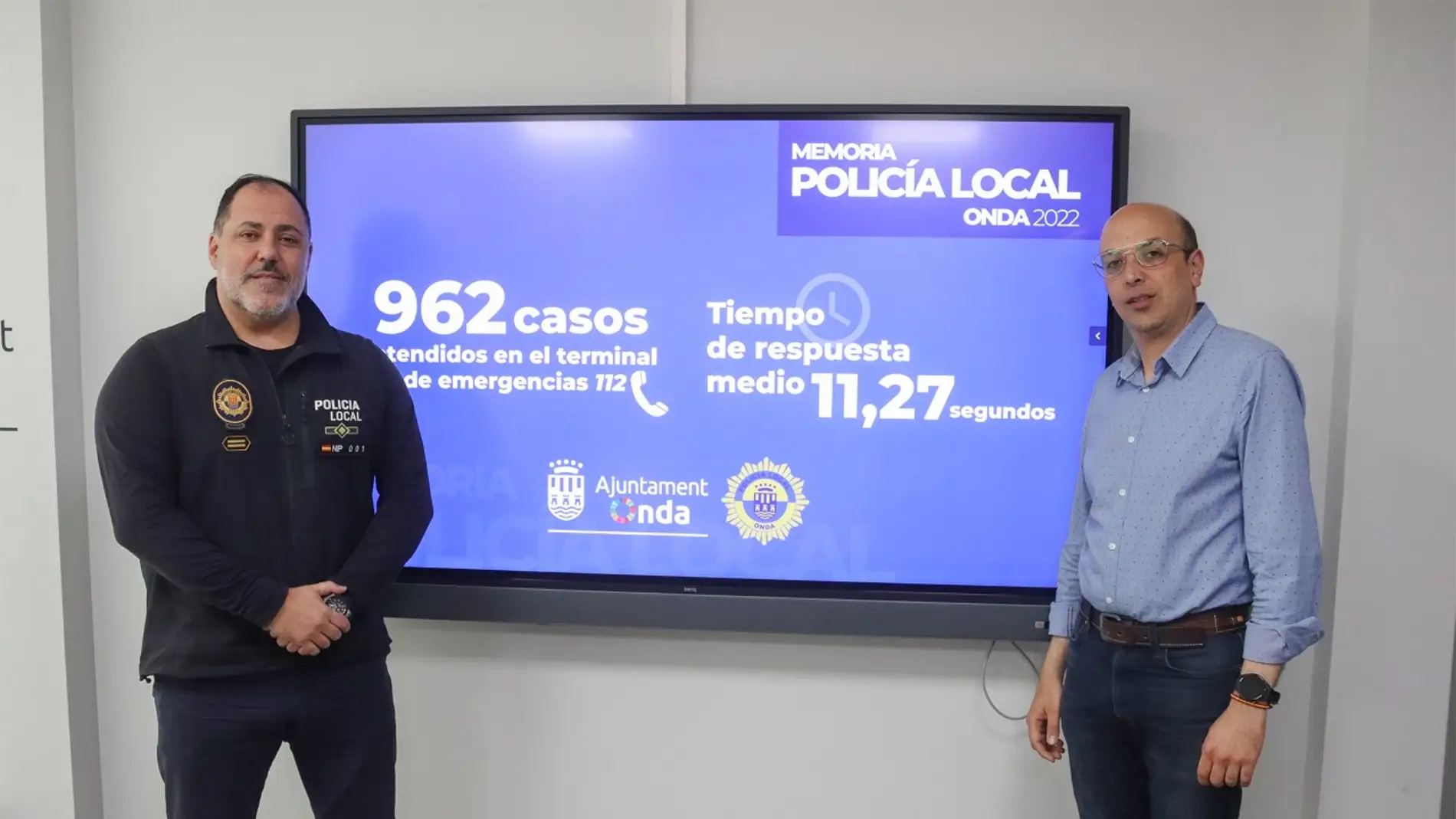 La Policía Local de Onda Cercanía con 962 casos atendidos y 147 mediaciones vecinales