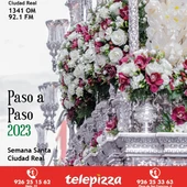 Portada de la guía "Paso a Paso" de Semana Santa de Onda Cero Ciudad Real Portada de la guía "Paso a Paso" de Semana Santa de Onda Cero Ciudad Real
