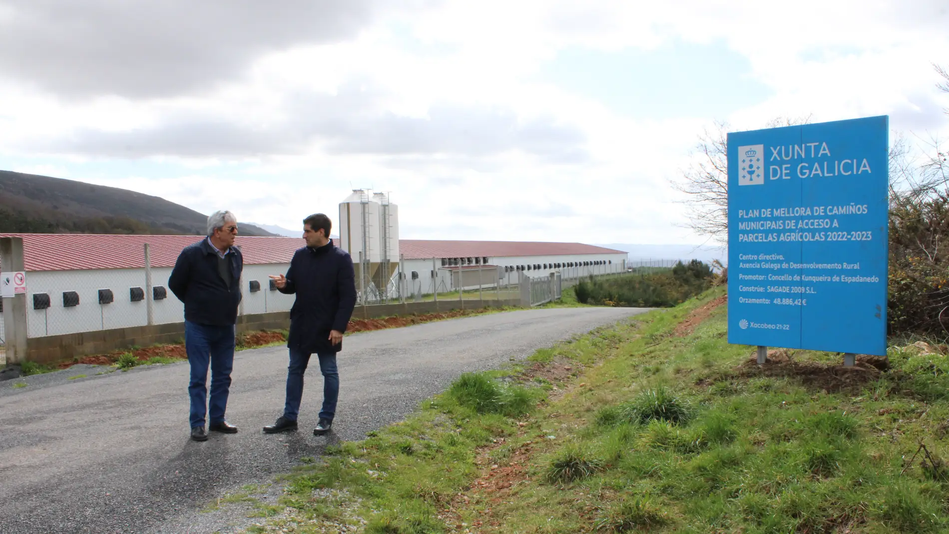 A Xunta mellora os camiños rurais da provincia de Ourense