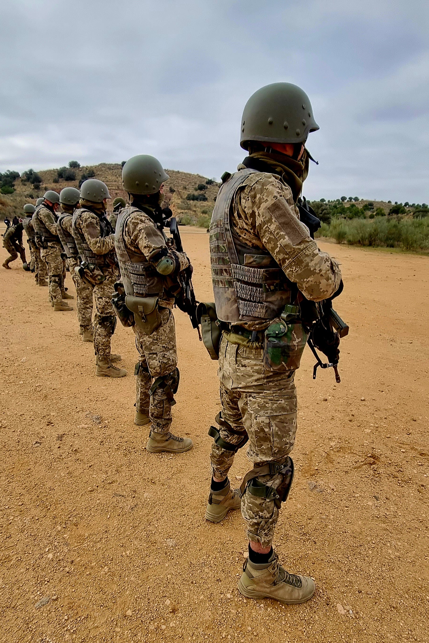 La Academia de Infantería de Toledo instruye a 65 nuevos ucranianos La Academia de Infantería de Toledo instruye a 65 nuevos ucranianos