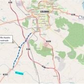 El contrato de obras del primer tramo de la Autovía A-58 entre Cáceres y Badajoz se formaliza por 79 millones de euros