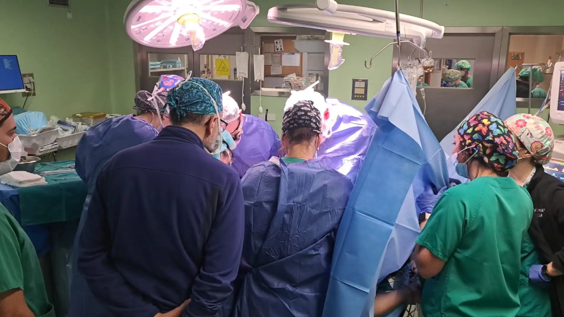 16 trasplantes en 15 días en el Hospital Doctor Balmis de Alicante, lo que supone un 50% más de estas intervenciones 
