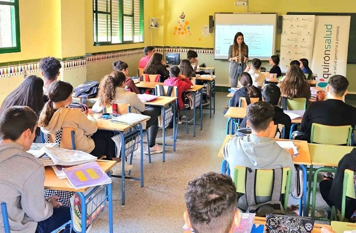 Quirónsalud Málaga y la Fundación Quirónsalud fomentan hábitos saludables entre los jóvenes Quirónsalud Málaga y la Fundación Quirónsalud fomentan hábitos saludables entre los jóvenes