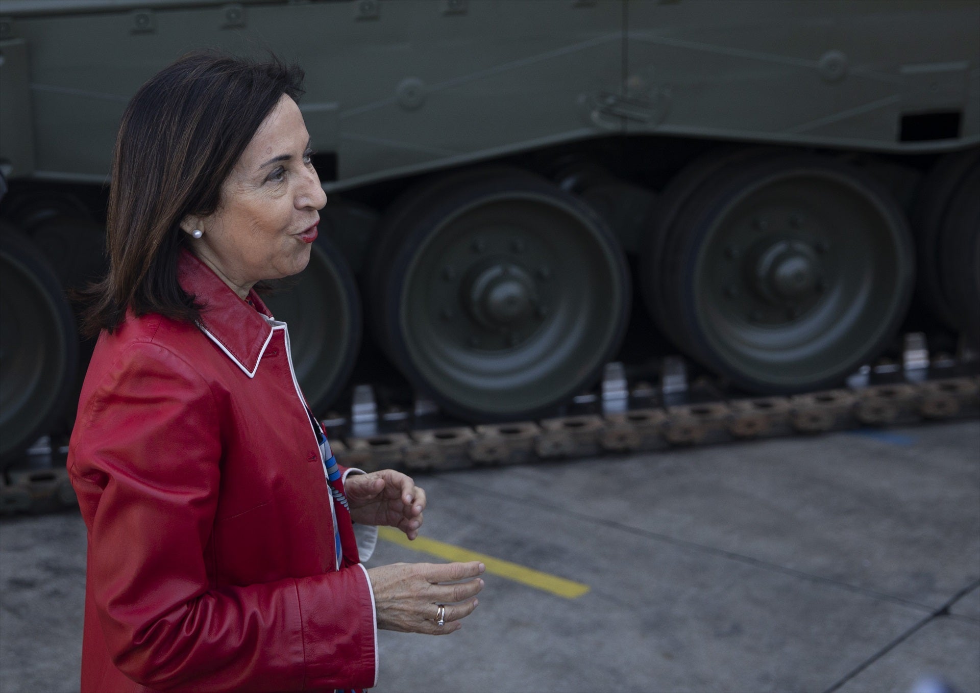 Margarita Robles: "No creo que haya que hablar de ningún tutor militar específico para la princesa de Asturias" Margarita Robles: "No creo que haya que hablar de ningún tutor militar específico para la princesa de Asturias"