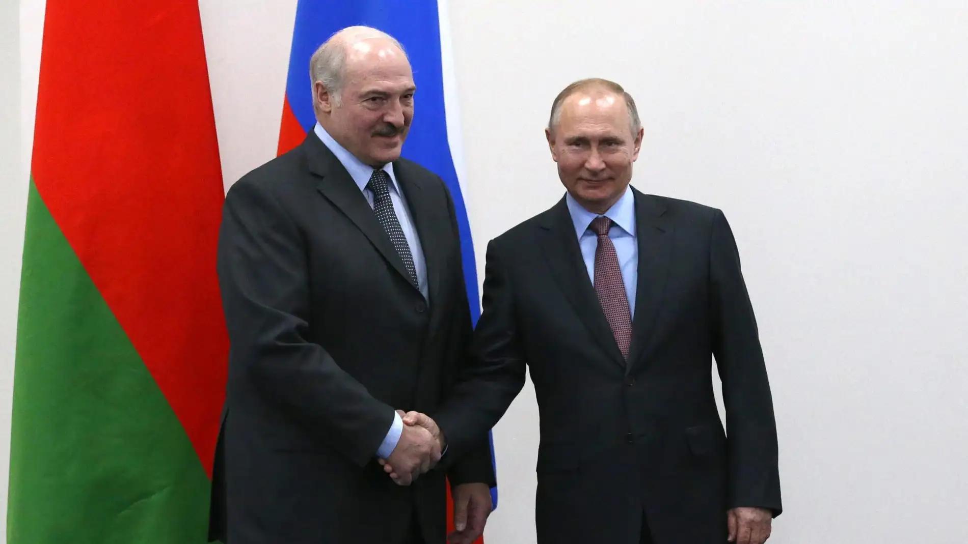 Lukashenko y Putin en una foto de archivo 