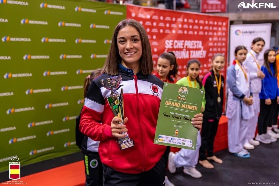 Paola García, campeona de Europa de Karate absoluto: "Es increíble, no tengo palabras para describir ese momento" Paola García, campeona de Europa de Karate absoluto: "Es increíble, no tengo palabras para describir ese momento"